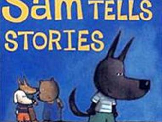 book cover for Sam Tells Stories by Thierry Robberecht and Philippe Coossens